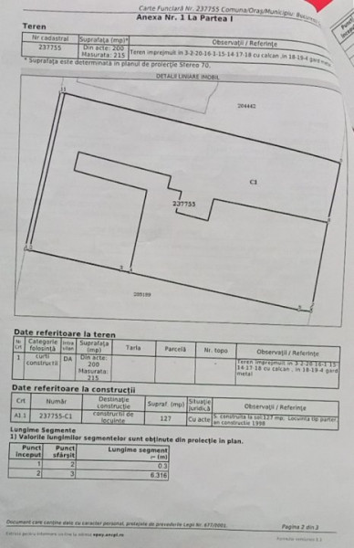 | Casa Individuala | Singur In Curte | Zona Linistita |