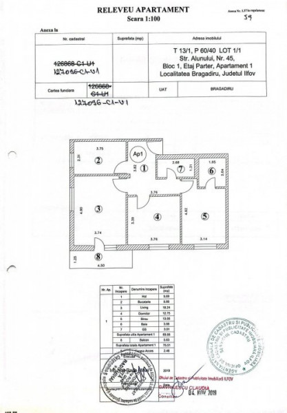 Apartament| 3 Camere| Bragadiru