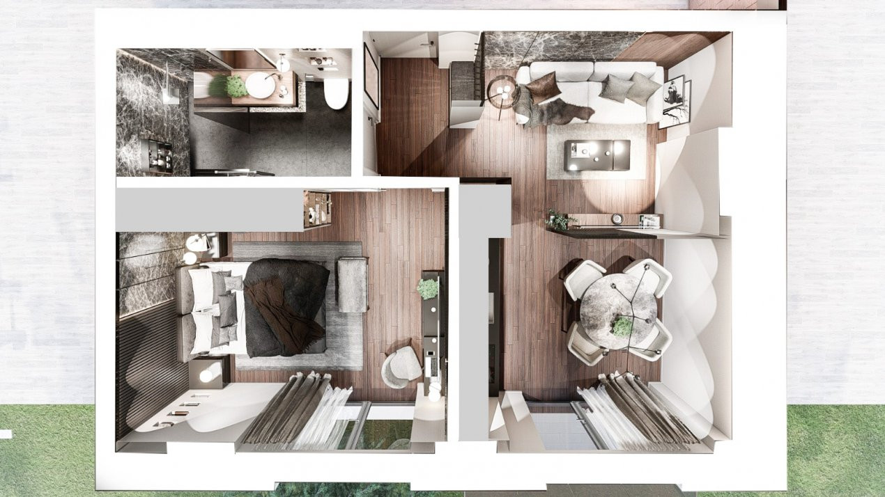 APARTAMENT 2 CAMERE CU TERASA|| DIRECT DEZVOLTATOR ||  COMISION 0%