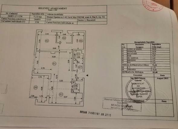 Apartament mobilat-utilat, Baneasa