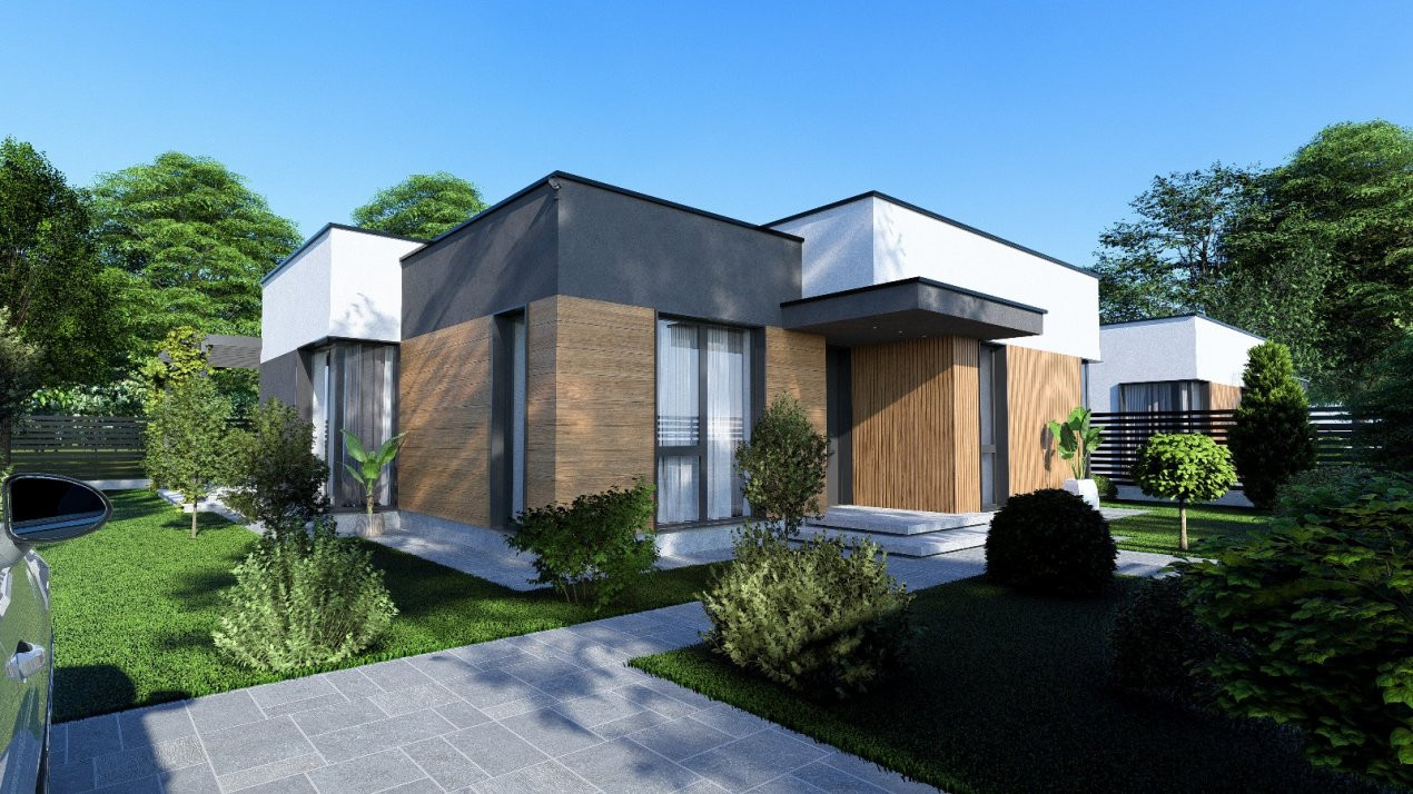 Casă perfectă pentru familie – 3 dormitoare, totul pe parter, în Balotești