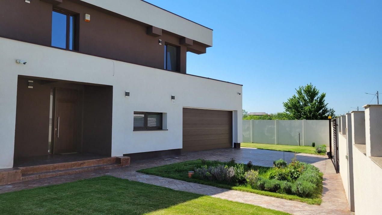 Casă individuală 4 camere, Balotești || curte proprie || finisaje premium