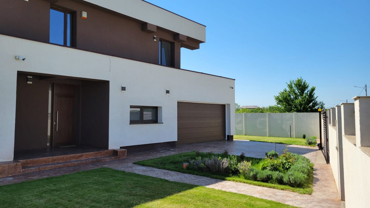 Casă individuală 4 camere, Balotești || curte proprie || finisaje premium