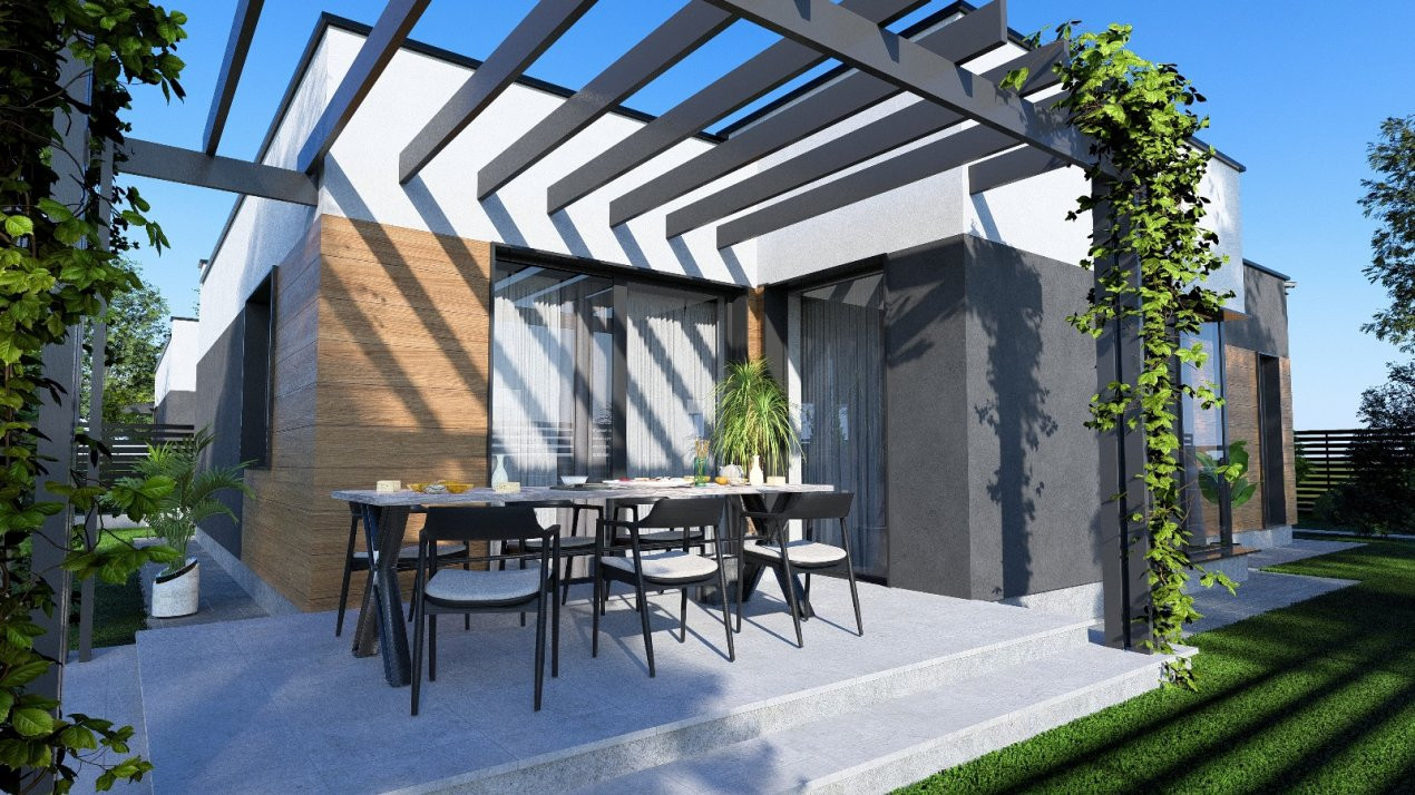 Casă perfectă pentru familie – 3 dormitoare, totul pe parter, în Balotești