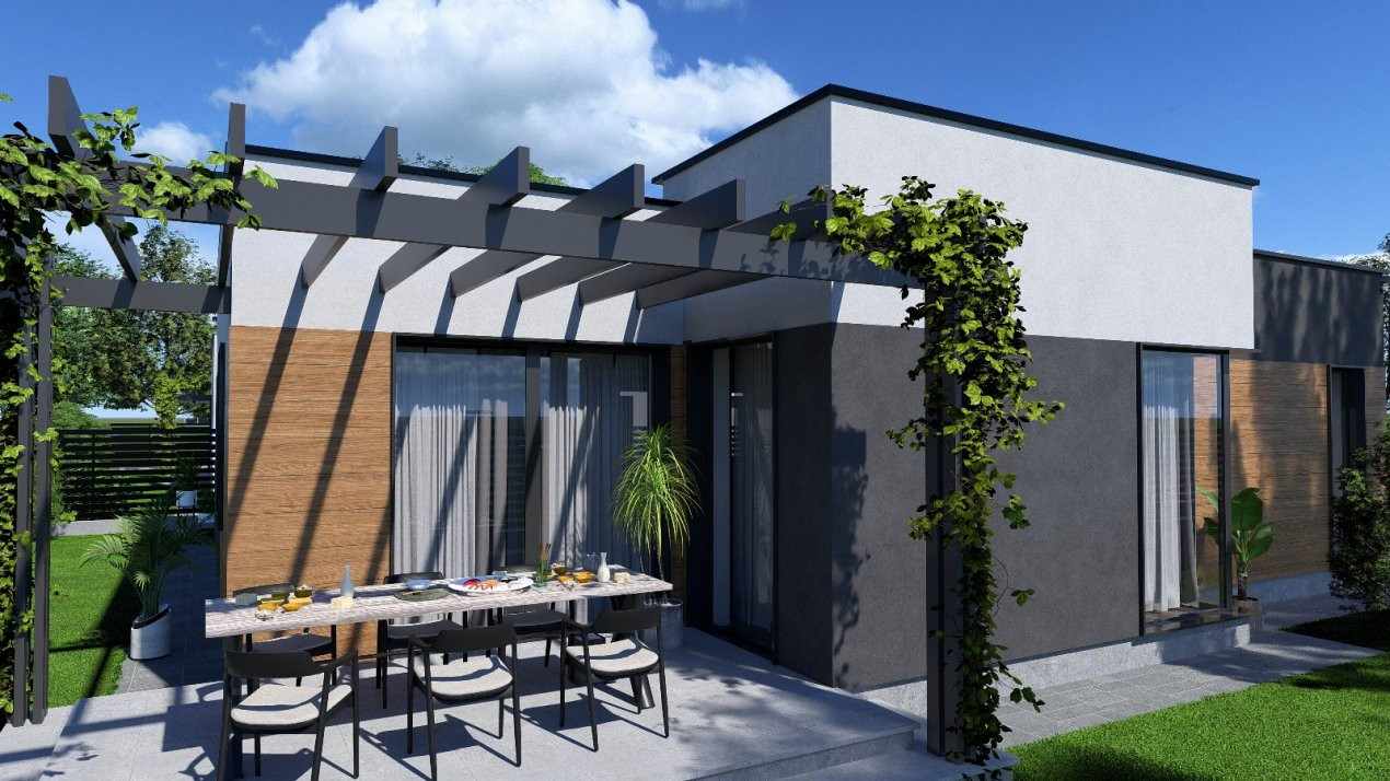 Casă perfectă pentru familie – 3 dormitoare, totul pe parter, în Balotești