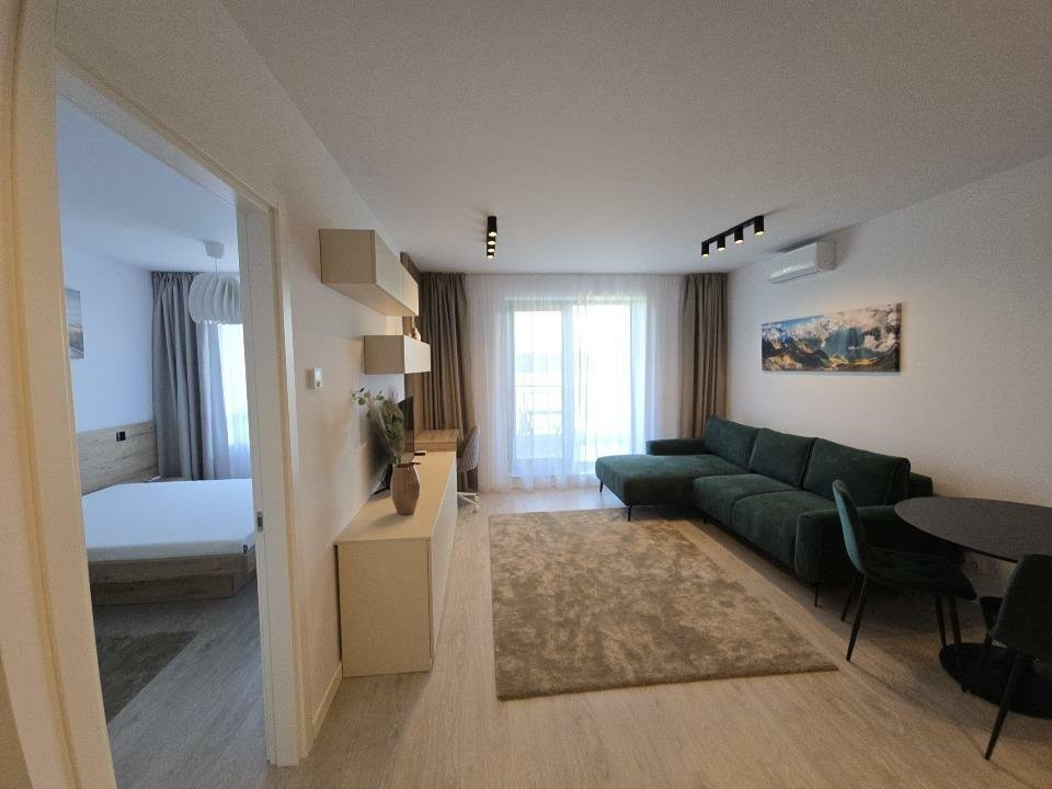 Prima Inchiriere 2 cam Mobilat Vedere spre padure Baneasa Greenfield