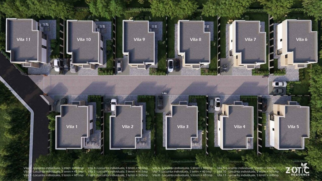 VILA EXCLUSIV PARTER || 4 CAMERE || TEREN 400 MP || BALOTESTI